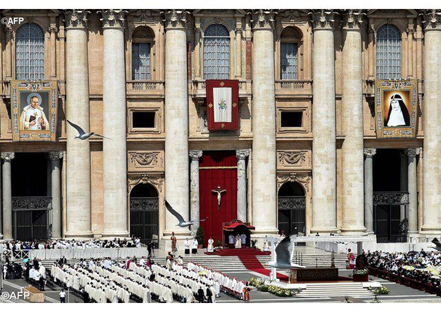 Papa Francisco canoniza dois novos santos