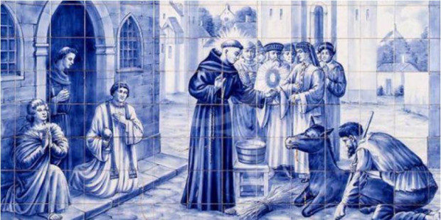 Santo Antônio e a mula do herege