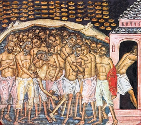 Os quarenta santos mártires de Sebaste